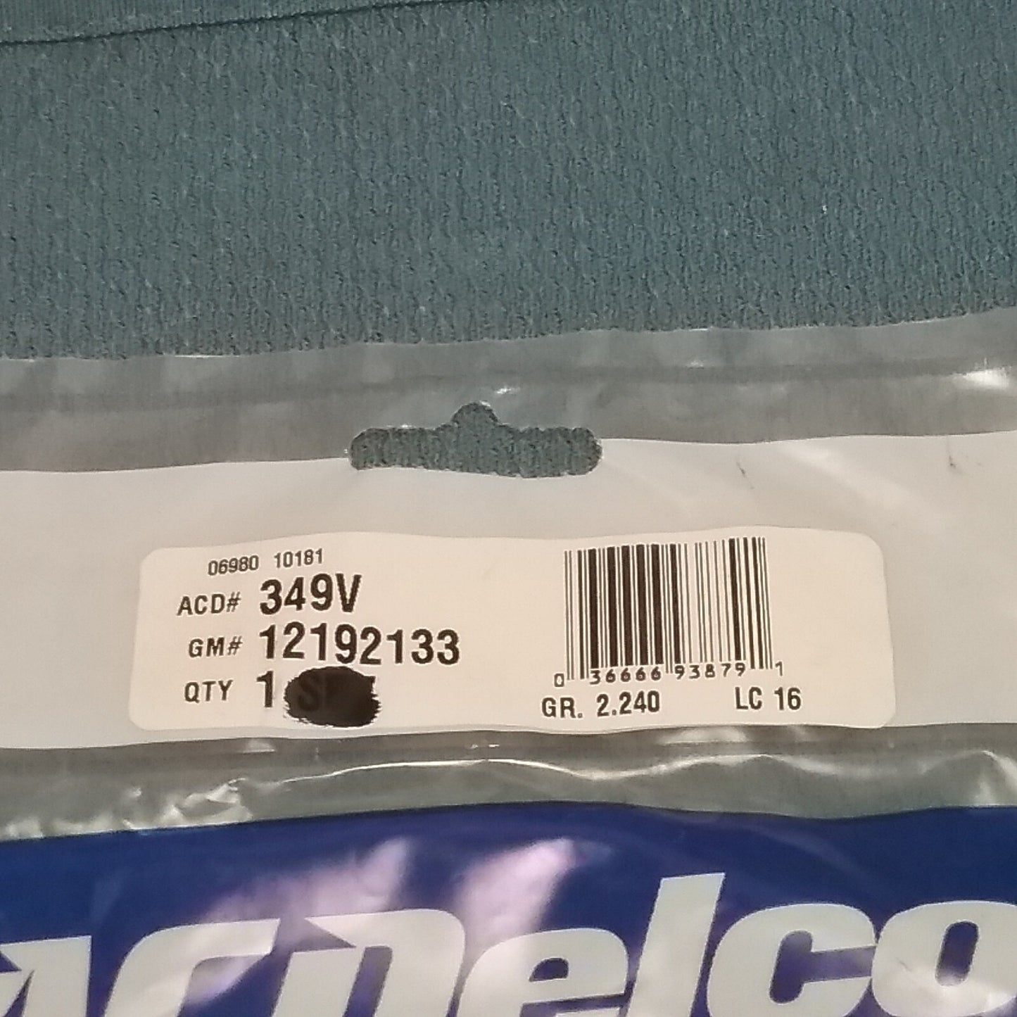 NEW ACDELCO 12192133 SPARK PLUG WIRE