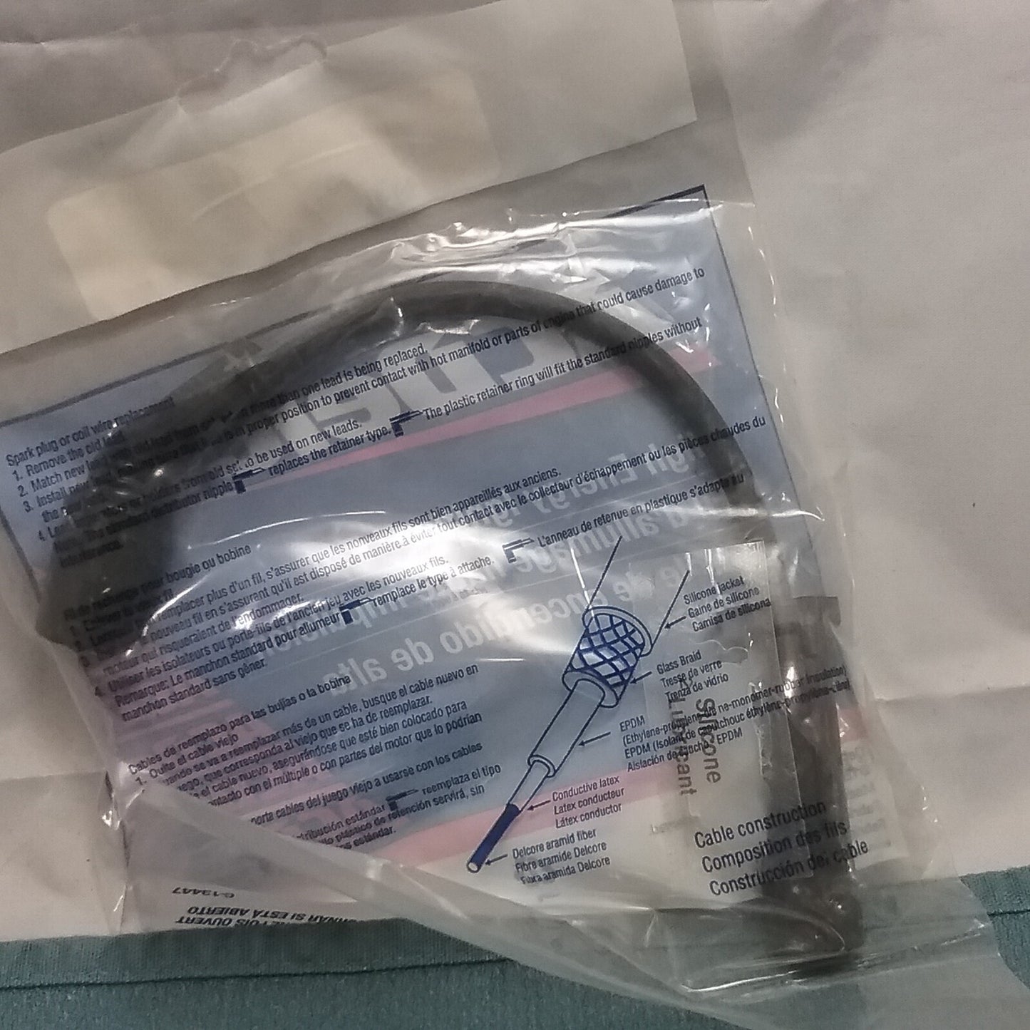NEW ACDELCO 12192133 SPARK PLUG WIRE