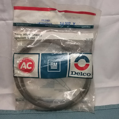 NEW ACDELCO 317Y 7MM HIGH ENERGY IGNITION LEAD GM 12043608