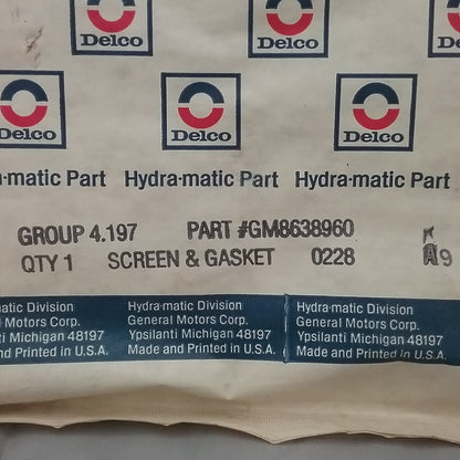 NEW ACDELCO 8638960 Filter Asm, Automatic Transmission Oil