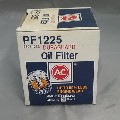 NEW ACDELCO PF1225 DURAGUARD OIL FILTER