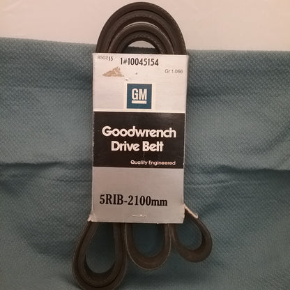 NEW GENUINE GM 10045154 Serpentine Belt 5 RIB-2100 MM GR. 1.066, 88986827