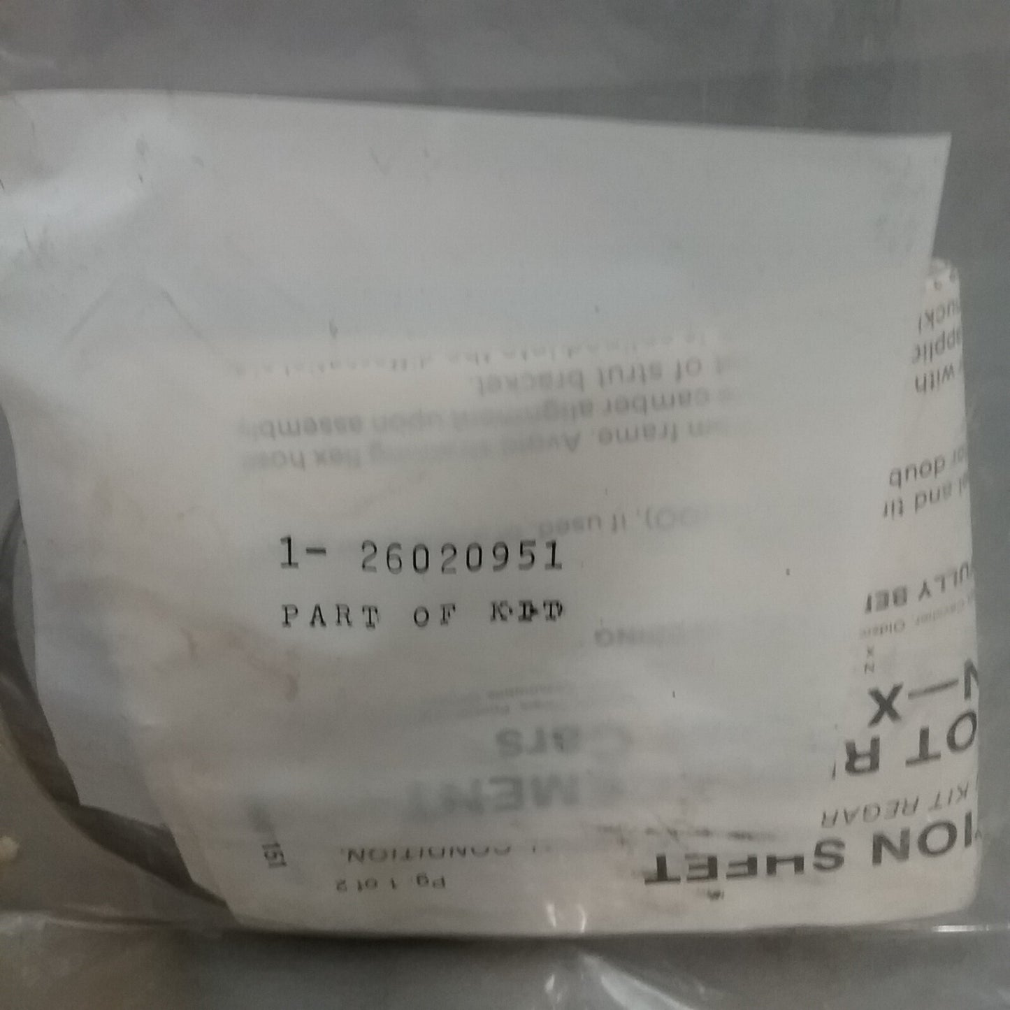 NEW GM 26020951 Cv Joint Boot Kit