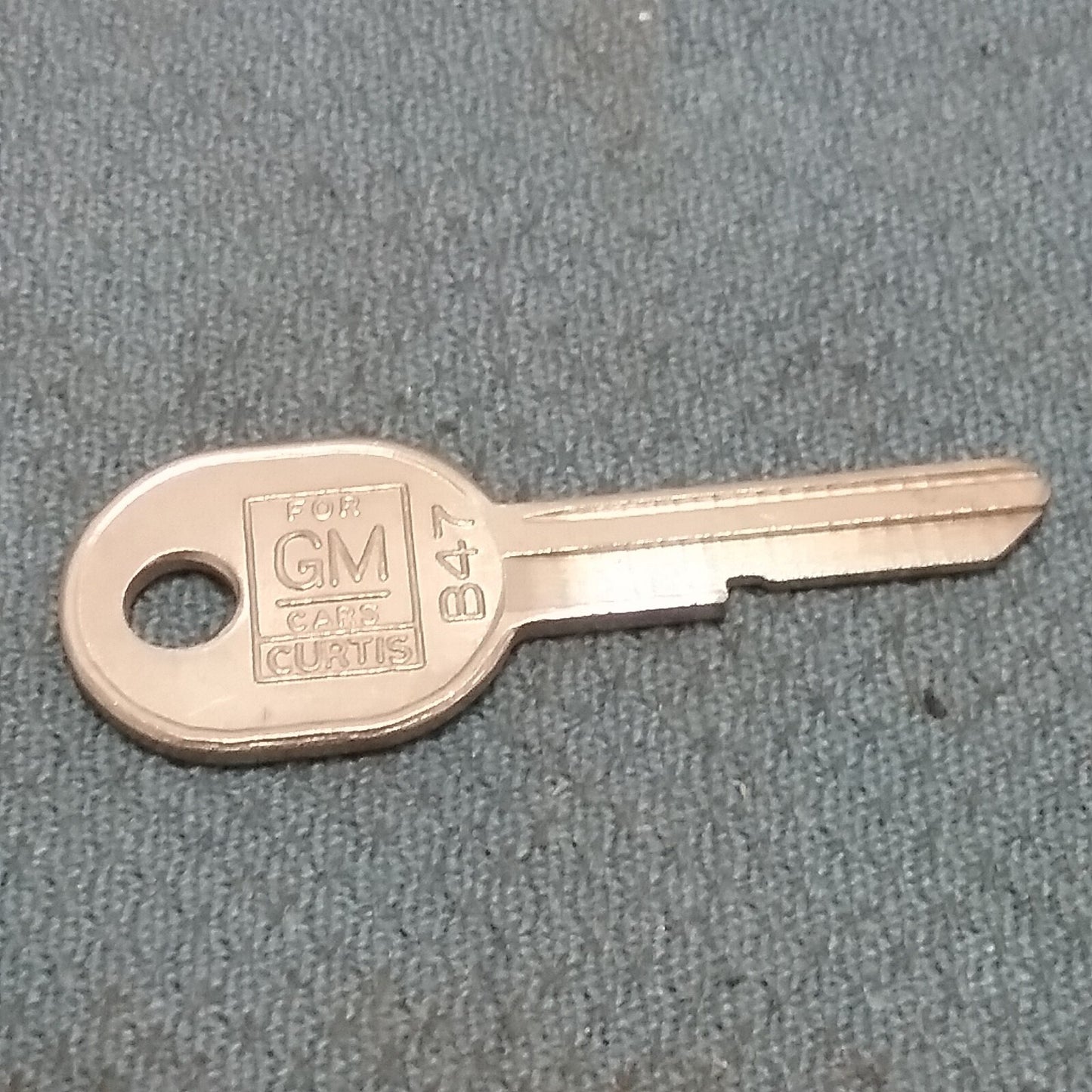 NEW CURTIS B47 K BLANK KEY FOR GM