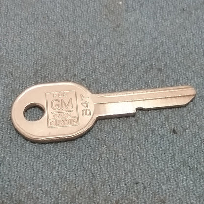 NEW CURTIS B47 K BLANK KEY FOR GM