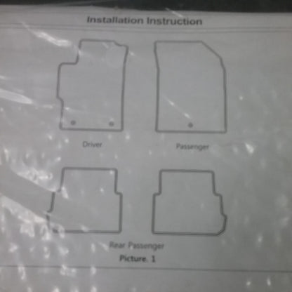 NEW GENUINE GM 95166321 Mat Pkg, Front & Rear Carpets