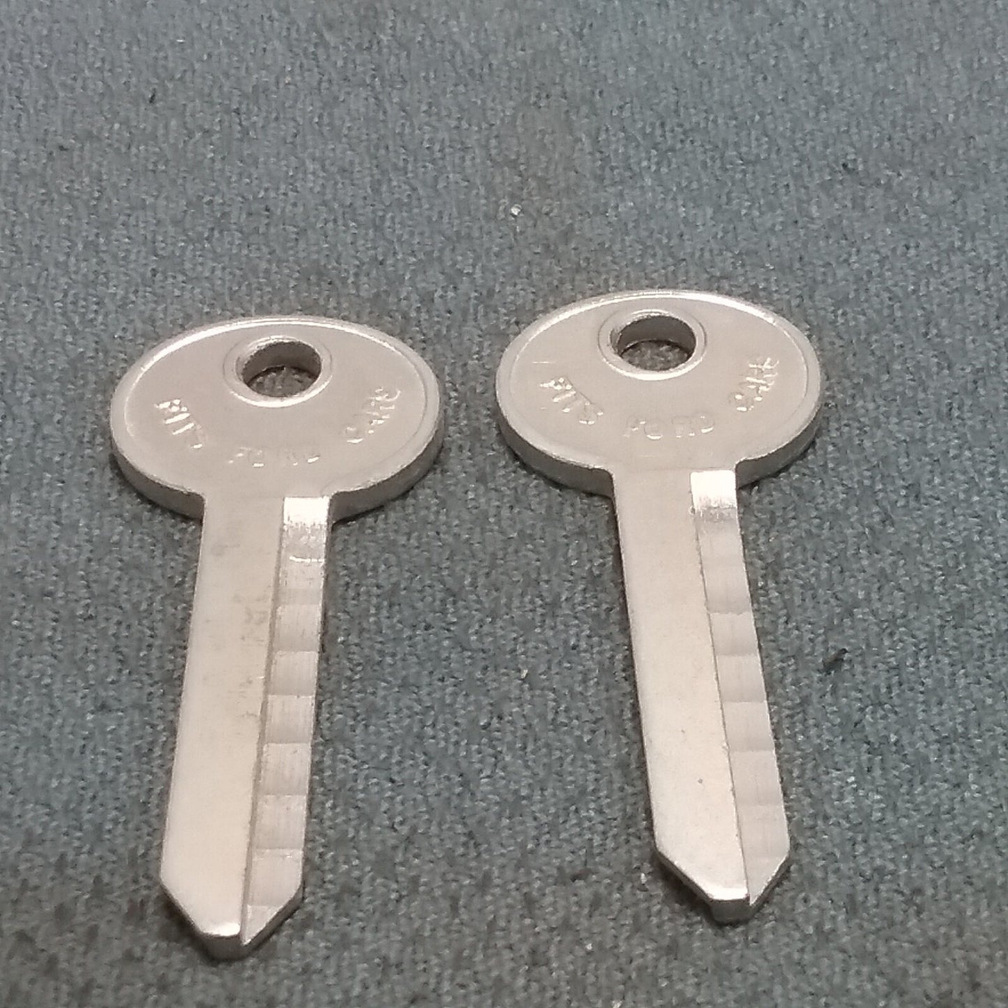 QTY 2 NEW CURTIS H50 BLANK KEY FOR FORD
