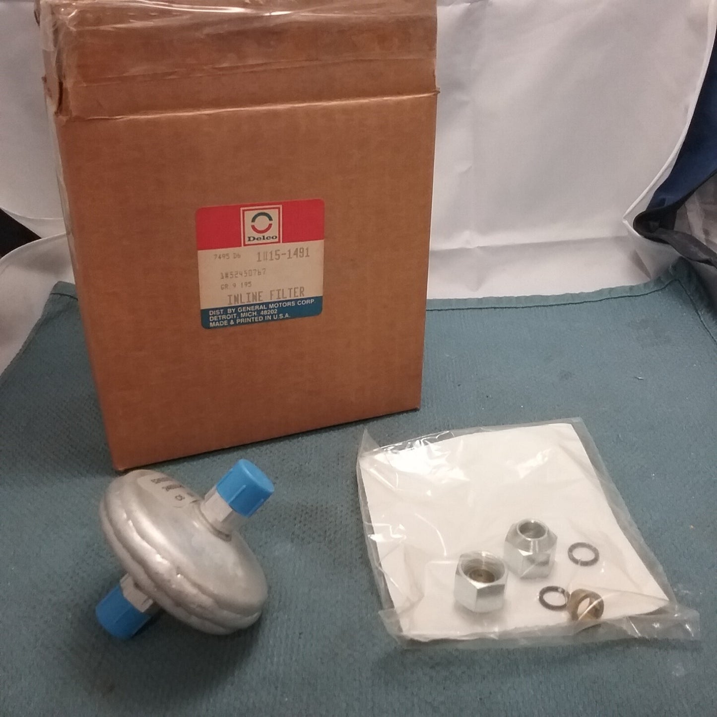 NEW ACDELCO 15-1491 FILTER ASSEMBLY, A/C REFRIGERANT GM 52450767