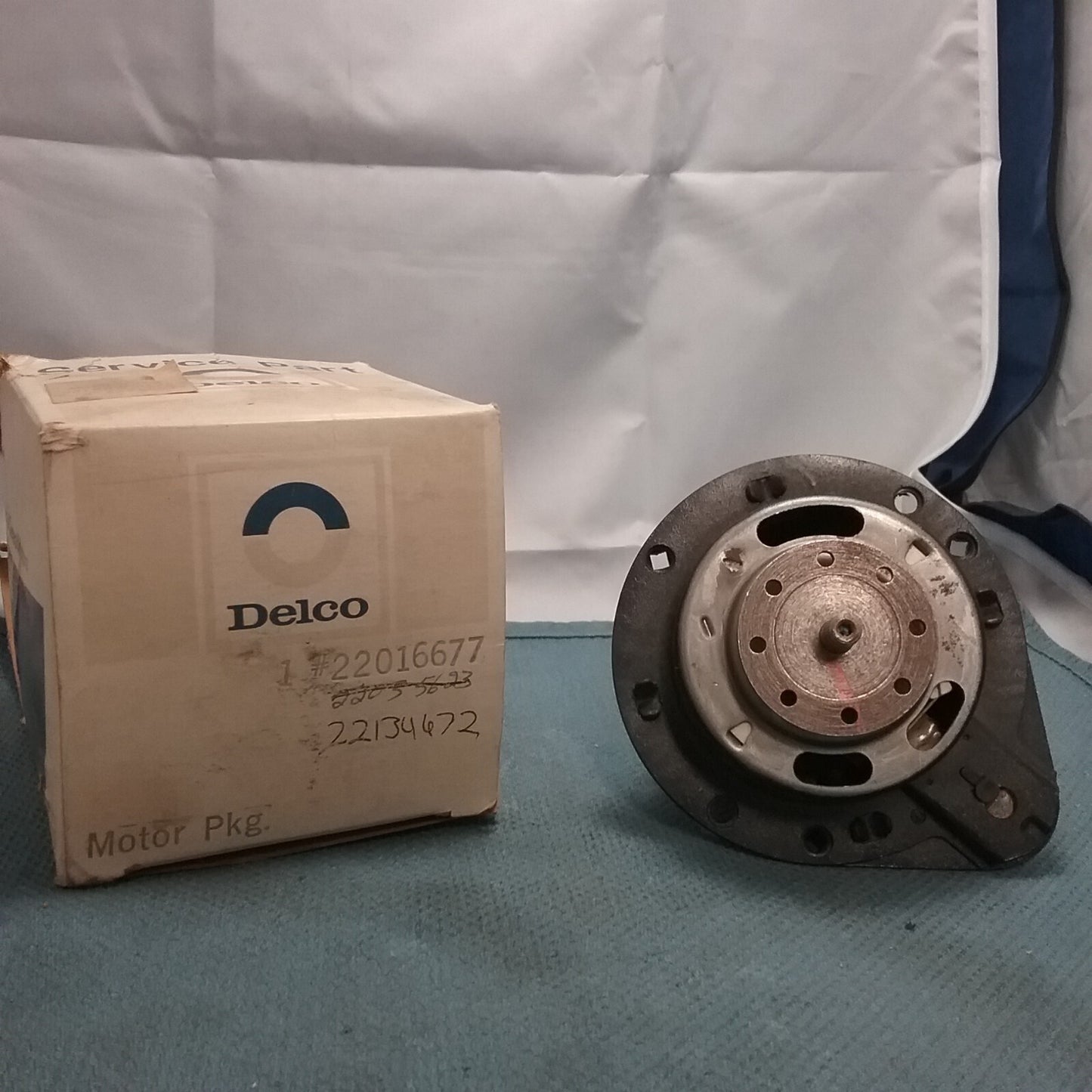 NEW ACDELCO 22134672 ENGINE COOLING FAN MOTOR FOR GM