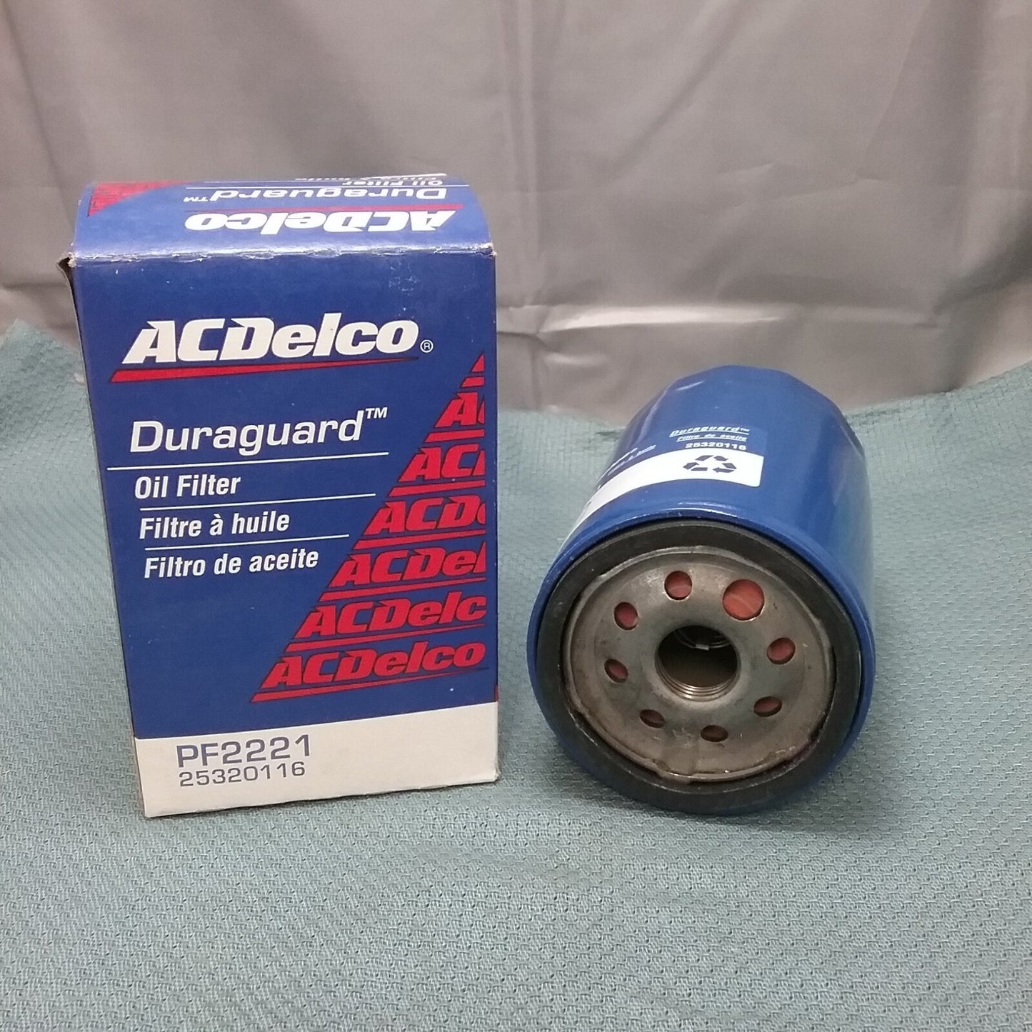 NEW ACDELCO PF2221 DURAGUARD OIL FILTER GM 25320116