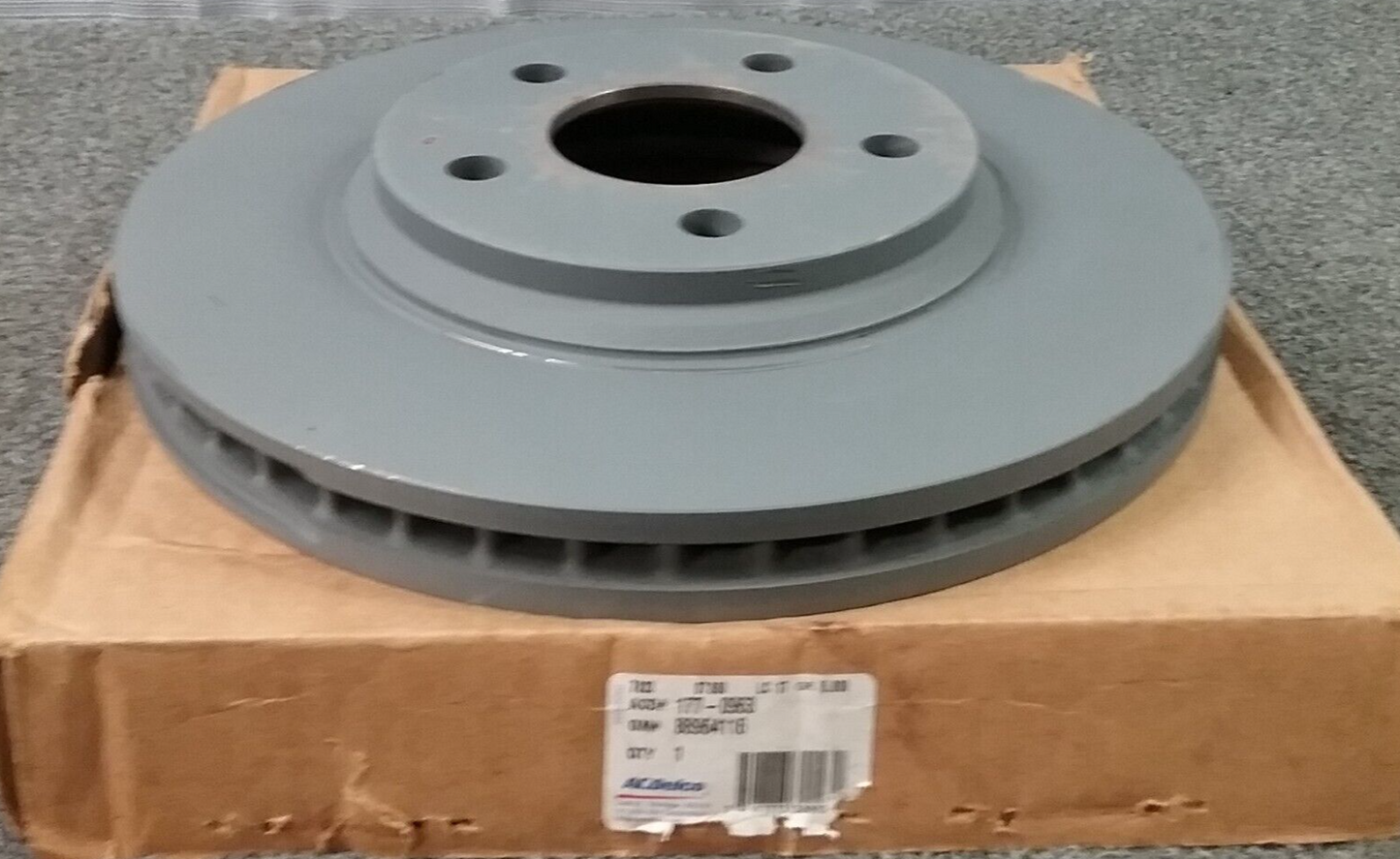 NEW ACDELCO 177-0963 Rotor, Front Brake GM 88964116 GR 5.809