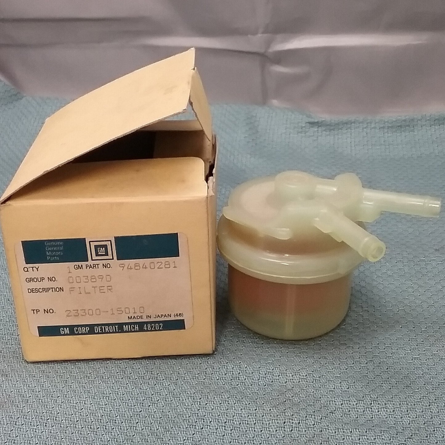NEW GENUINE GM 94840281 FUEL FILTER