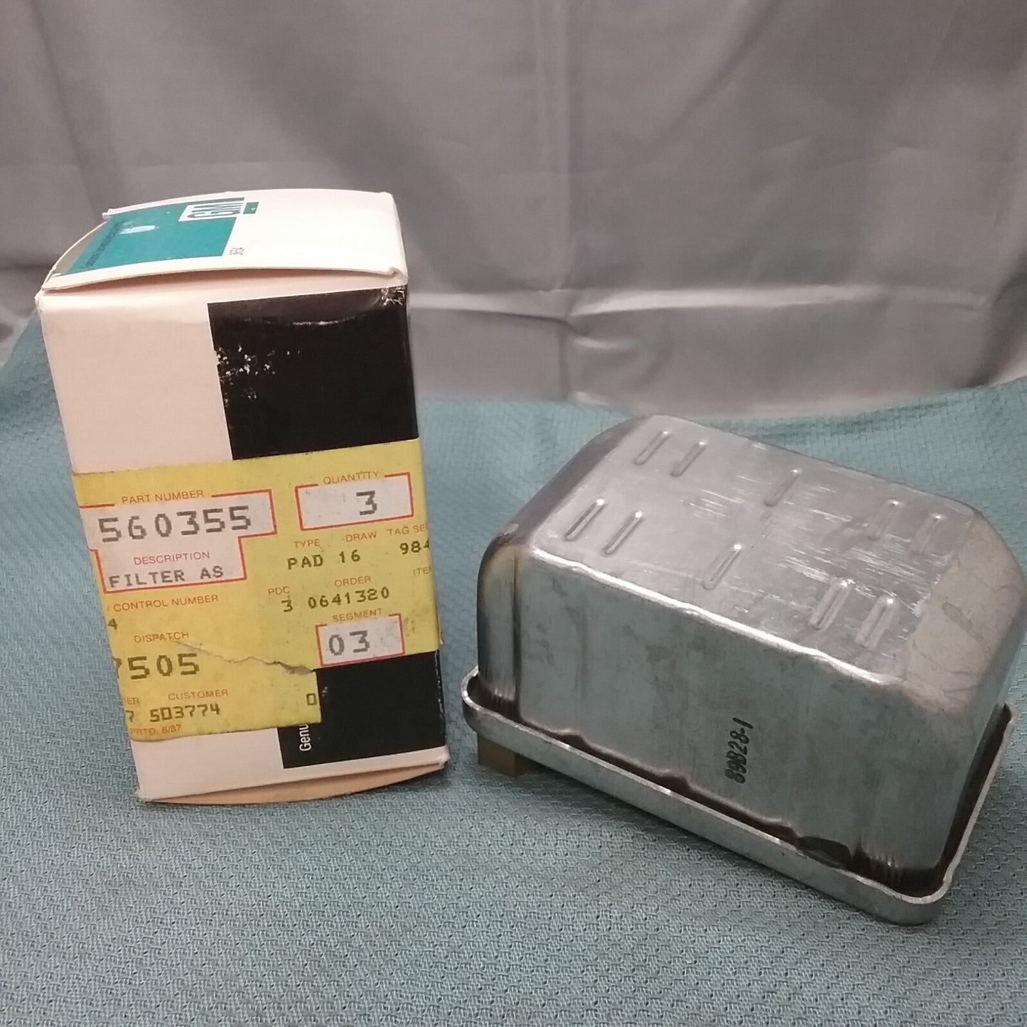 NEW GENUINE GM 560355 FUEL FILTER ASSEMBLY
