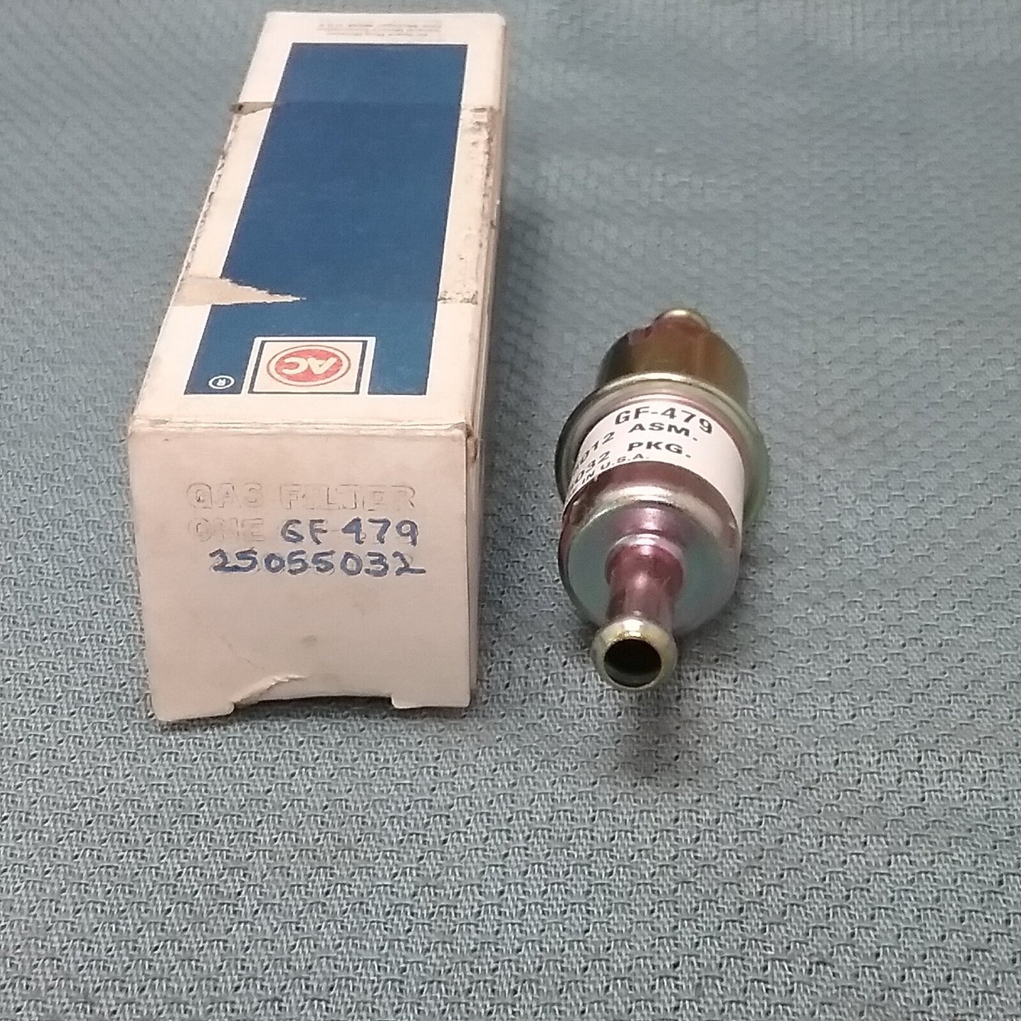 NEW ACDELCO GF479  FUEL FILTER GM 25055032