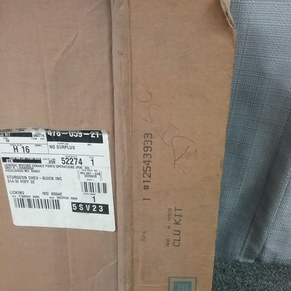NEW GM 12543933 Clutch Kit, (Increase Cover)