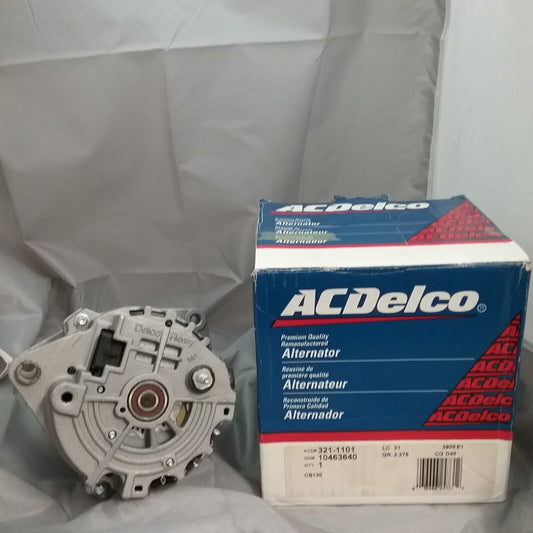 NEW ACDELCO 321-1101 Alternator Assembly, Remanufactured GM 10463640