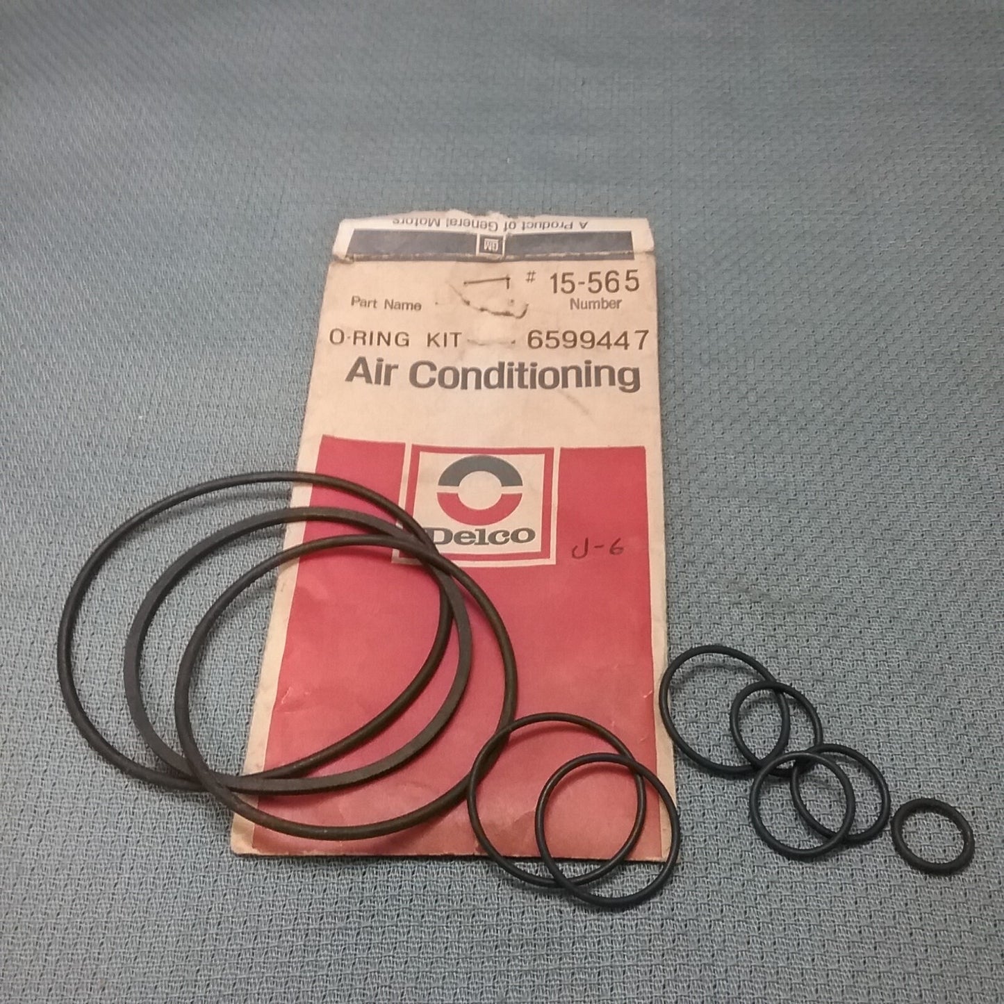 NEW ACDELCO 15-565 O-RING KIT (INCOMPLETE - 10 TOTAL) GM 6599447