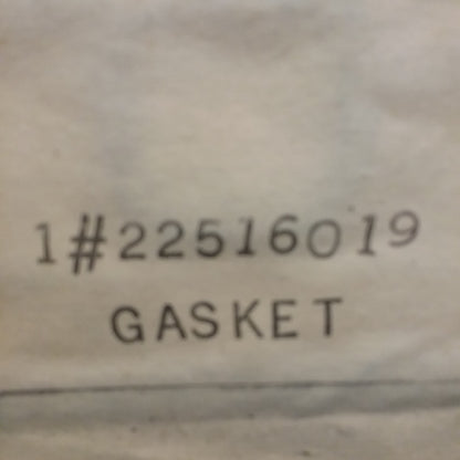 NEW GENUINE GM 22516019 Gasket, Air Crossover(Free Of Asbestos)