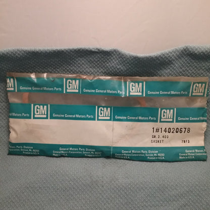 NEW GENUINE GM 14020678 Gasket, Air Cleaner