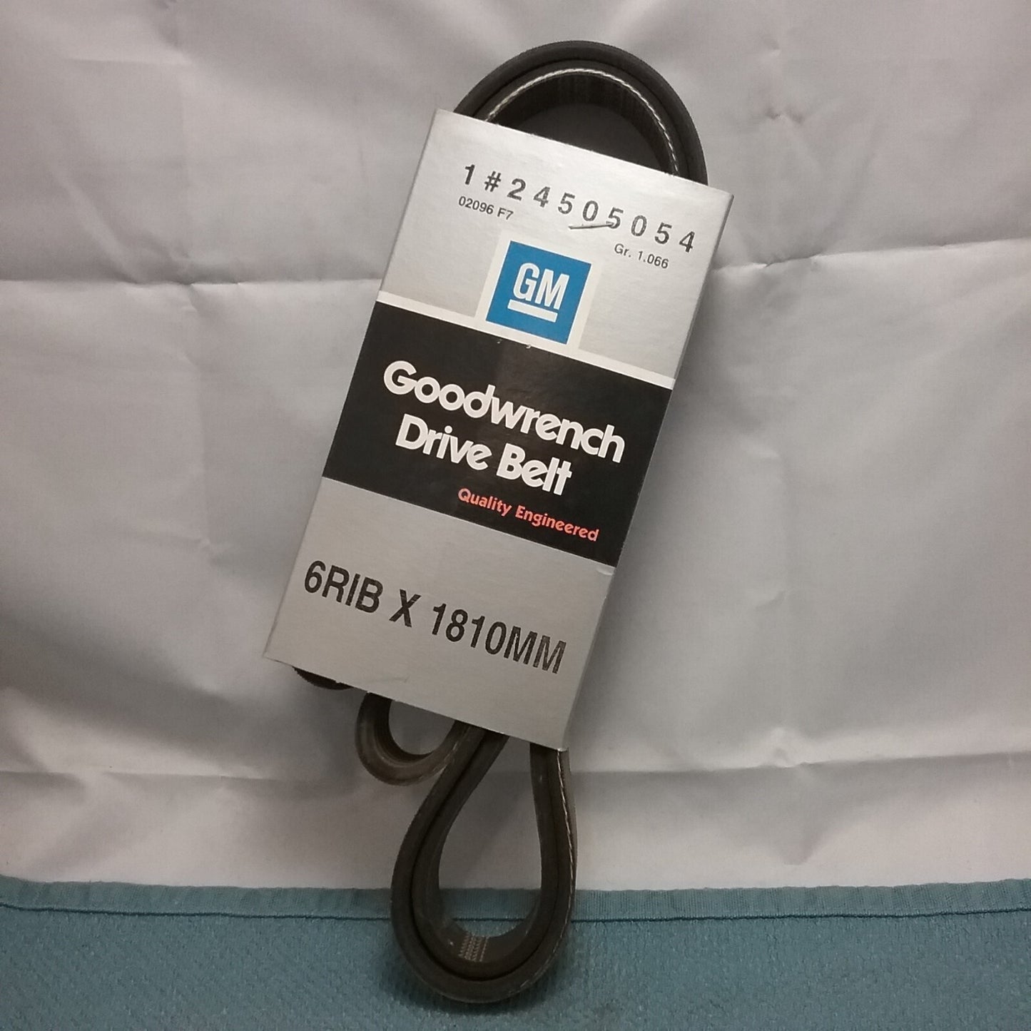 NEW GOODWRENCH 24505054 SERPENTINE BELT FOR GM