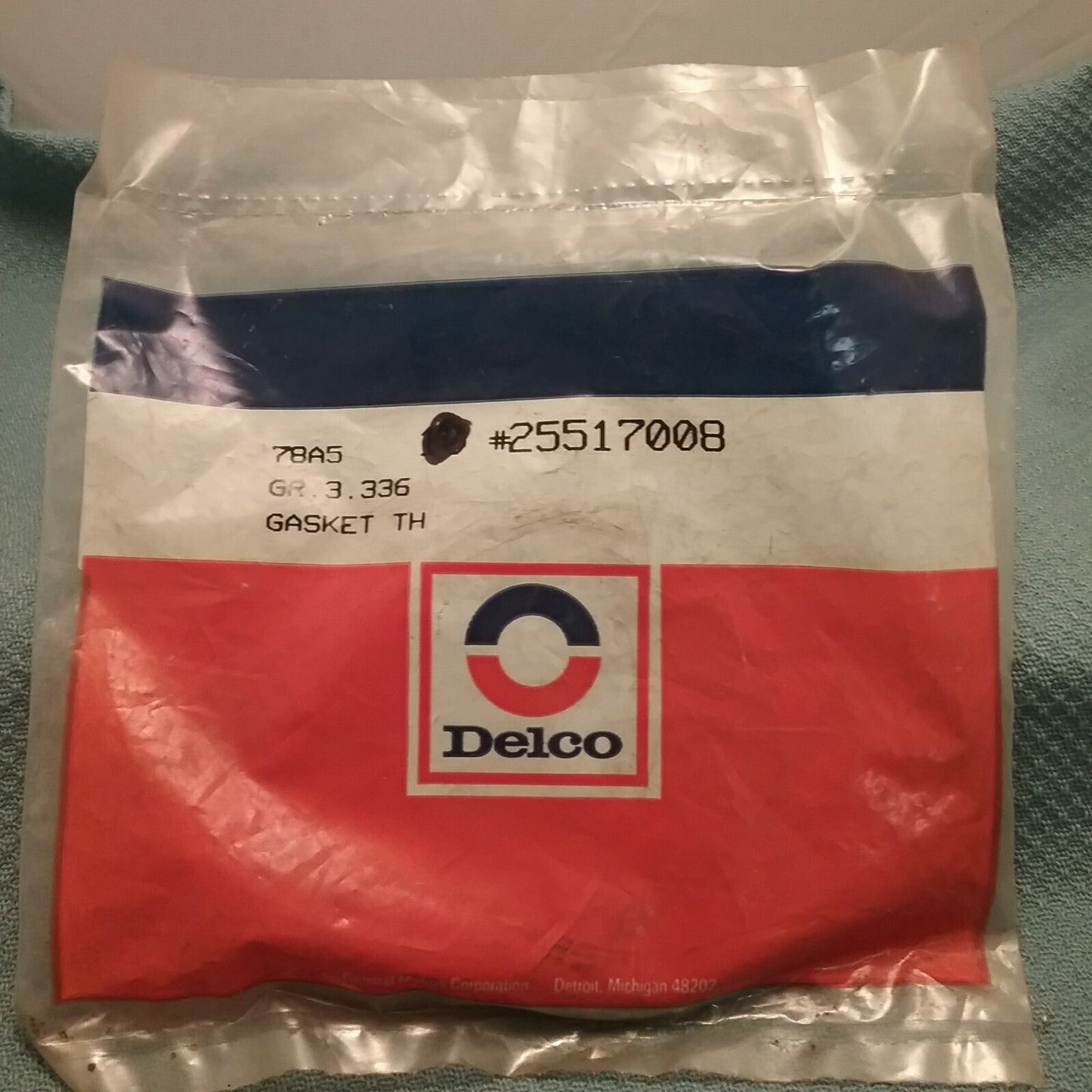 NEW GENUINE GM 25517008 Gasket, Throttle Body