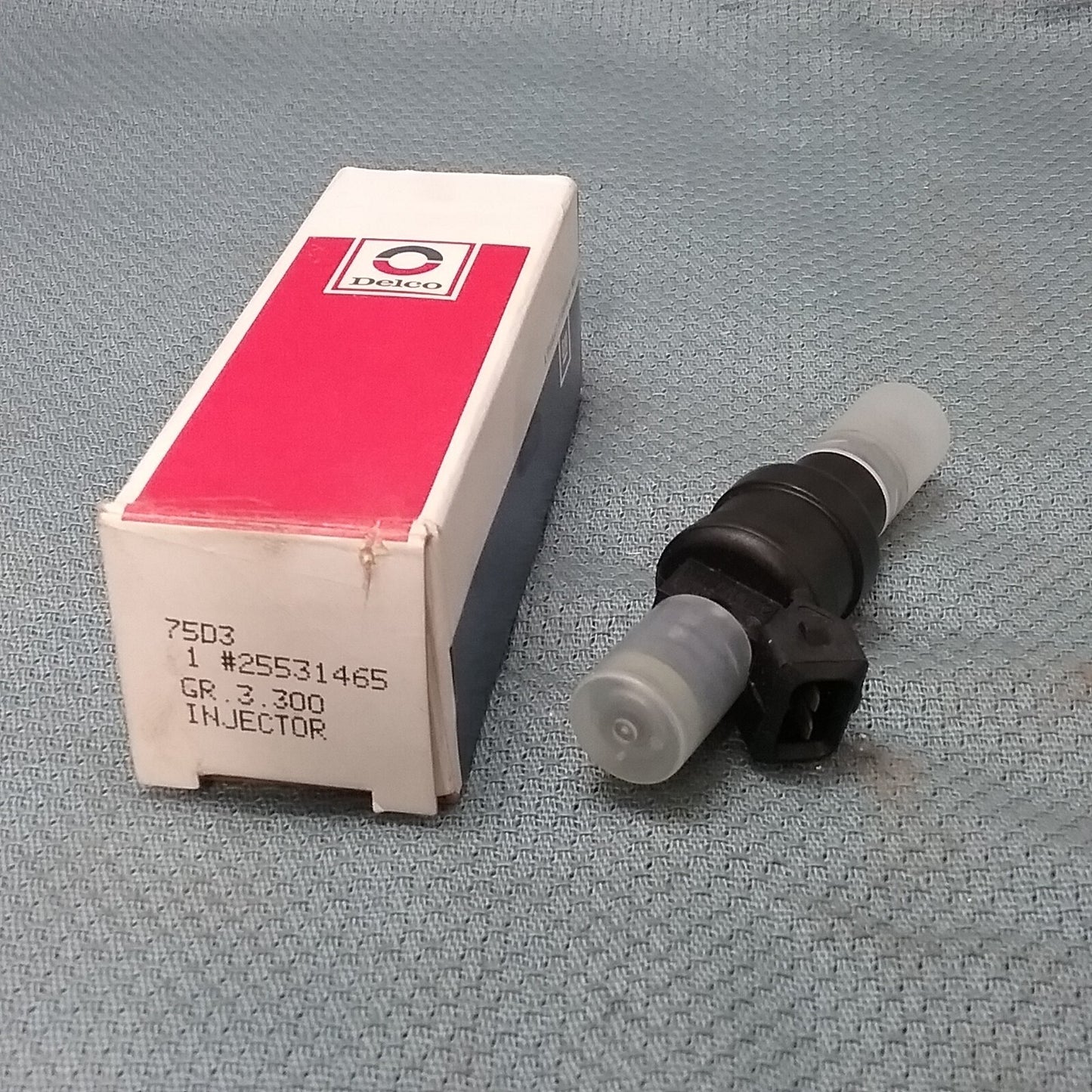 NEW GENUINE GM 25531465 FUEL INJECTOR ACDELCO 217-322