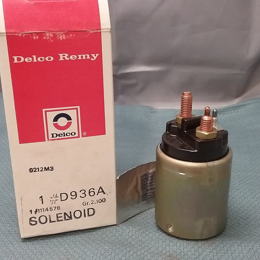 NEW DELCO REMY D936A SOLENOID GM 1114578