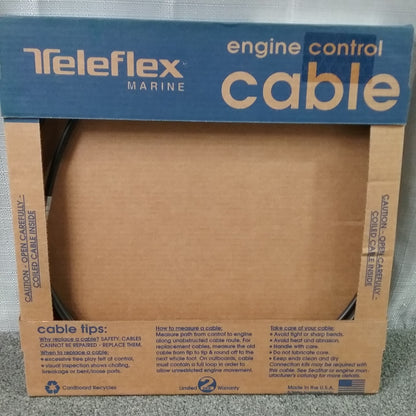 NEW TELEFLEX CCX63310 Control Cable Assembly, 3300 TFXtreme, 10'