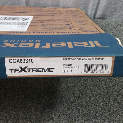 NEW TELEFLEX CCX63310 Control Cable Assembly, 3300 TFXtreme, 10'