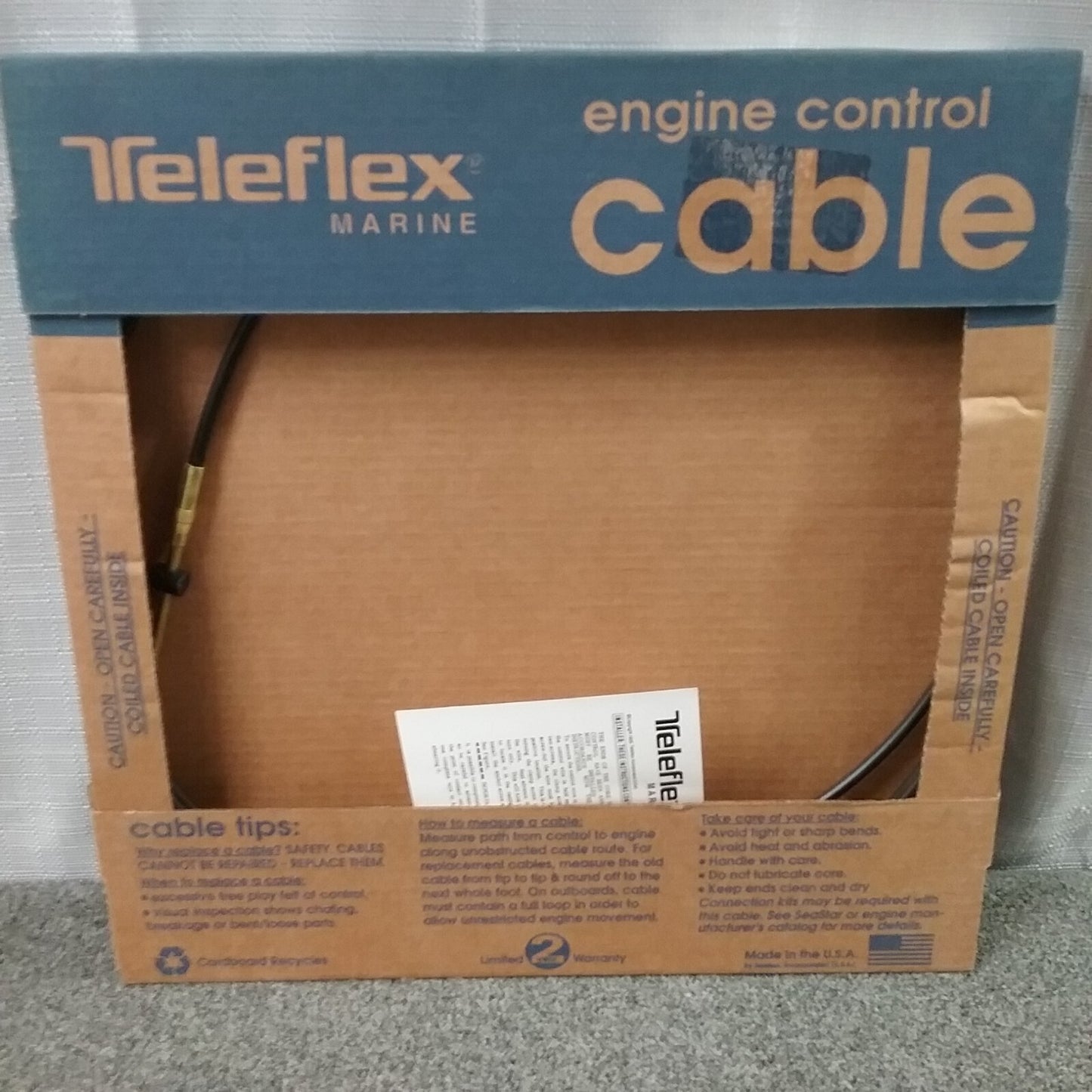 NEW TELEFLEX CC17013 Control Cable Assembly, 400 Series, 13'