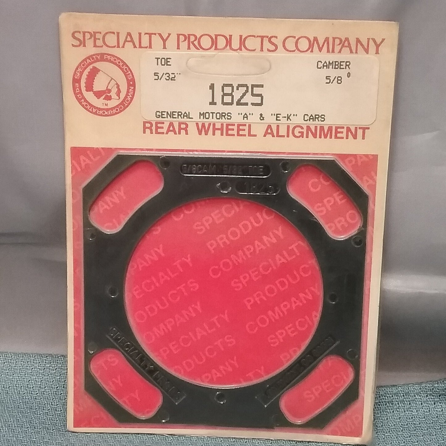NEW SPC 1825 FULL CONTACT REAR WHEEL ALIGNMENT SHIM CAMBER 5/8"/TOE 5/32"