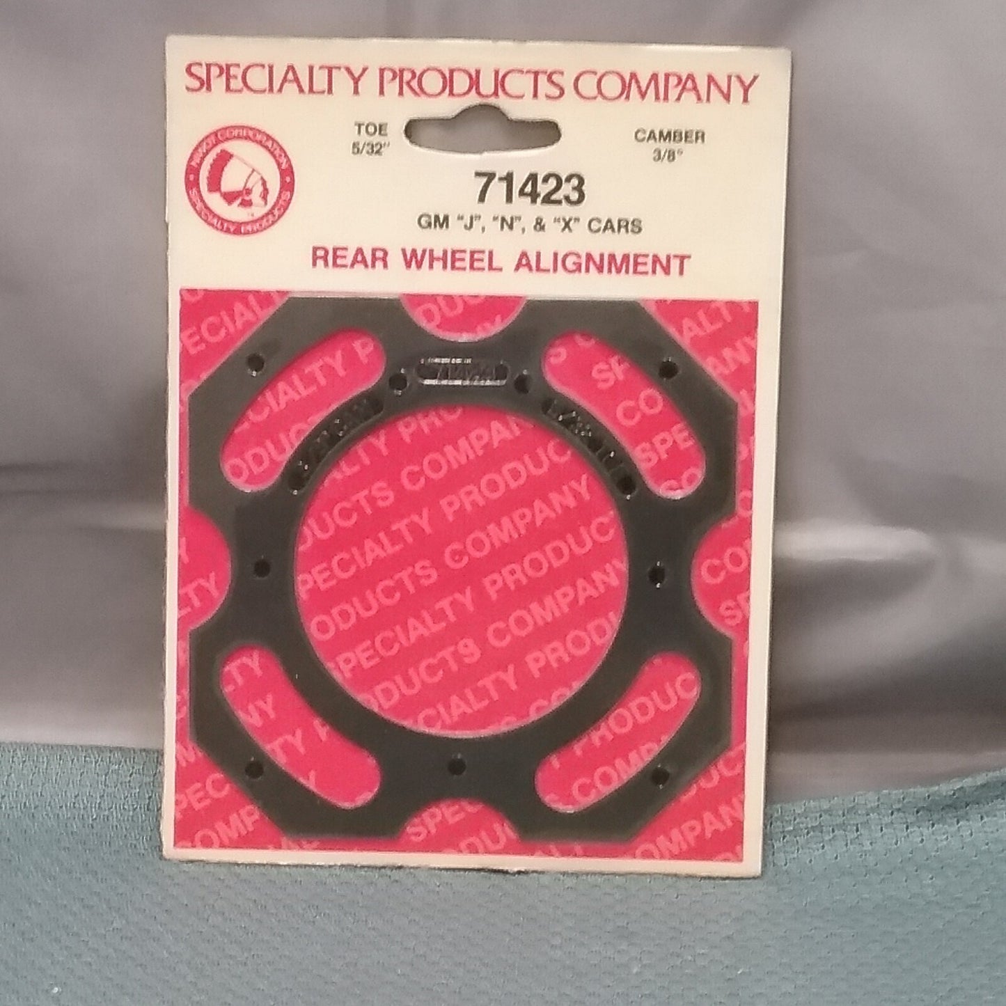 NEW SPC 71423 FULL CONTACT REAR WHEEL ALIGNMENT SHIM CAMBER 3/8"/TOE 5/32"