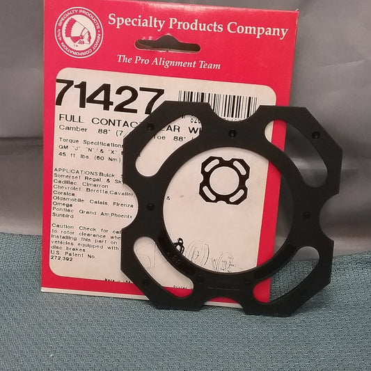 NEW SPC 71427 FULL CONTACT REAR WHEEL ALIGNMENT SHIM CAMBER 7/8"/TOE 7/16"