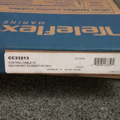 NEW TELEFLEX CC33213 Control Cable 33C SST Mar 13'