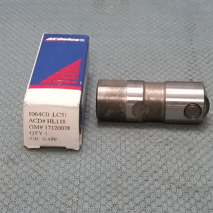 NEW ACDELCO HL118 LIFTER, ENGINE VALVE GM 17120070 GR 0.459