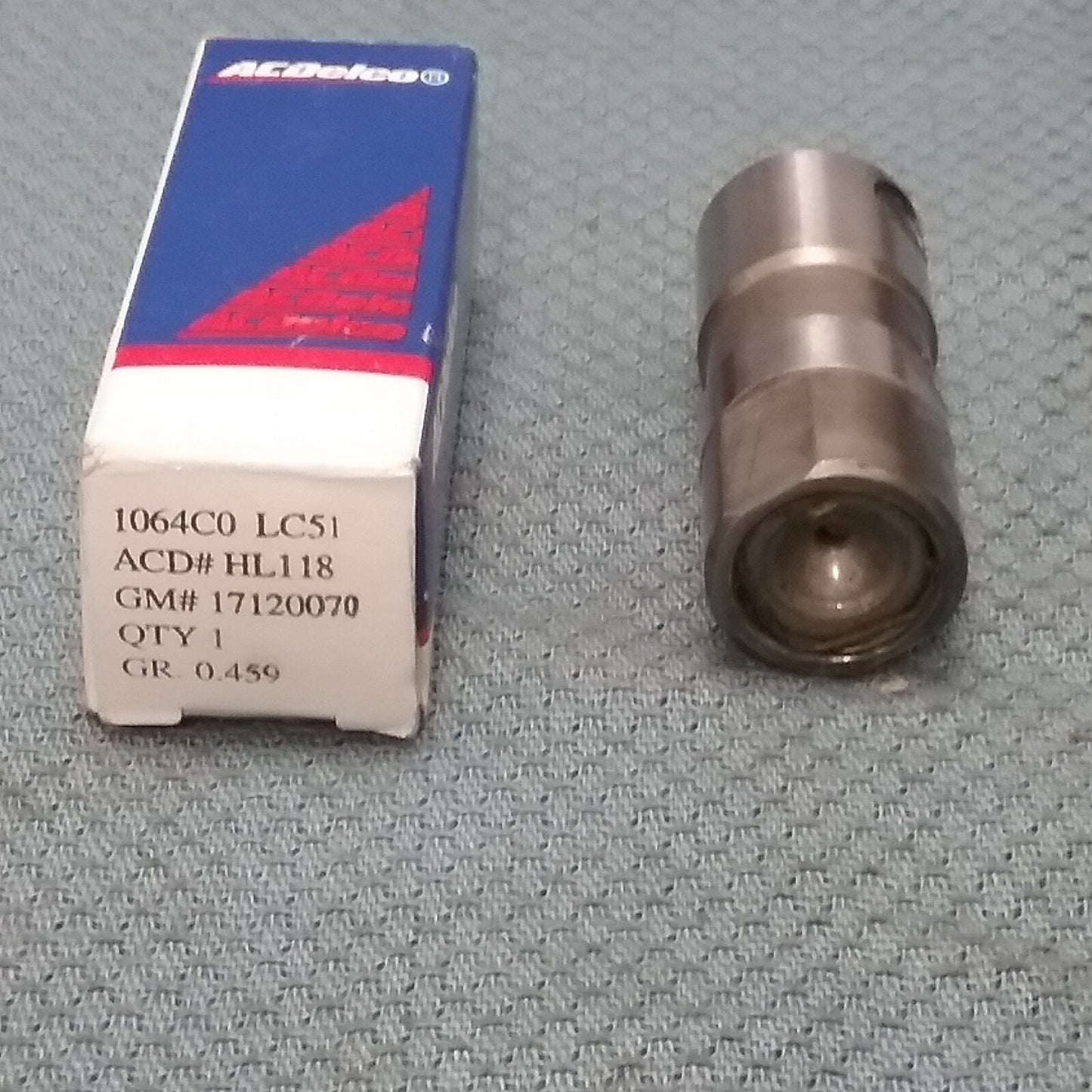 NEW ACDELCO HL118 LIFTER, ENGINE VALVE GM 17120070 GR 0.459