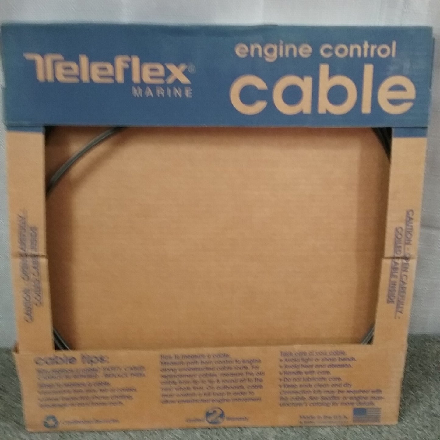 NEW TELEFLEX CC18913 Control Cable, CC189 Gen II Mercury Series, 13'