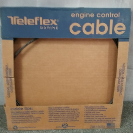 NEW TELEFLEX CC18913 Control Cable, CC189 Gen II Mercury Series, 13'