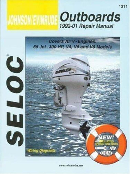 JOHNSON/EVINRUDE 1311 OUTBOARDS REPAIR MANUAL 1992-2001 715568013118