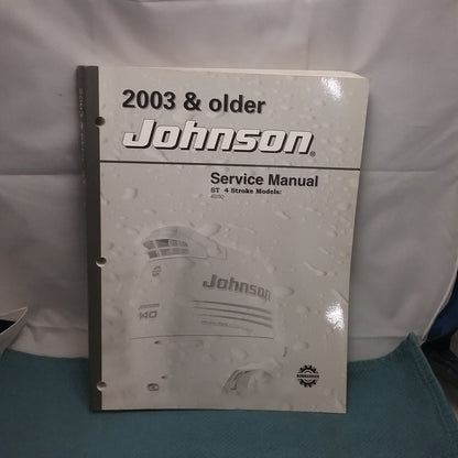JOHNSON/EVINRUDE 5005469 SERVICE MANUAL 2003 & OLDER