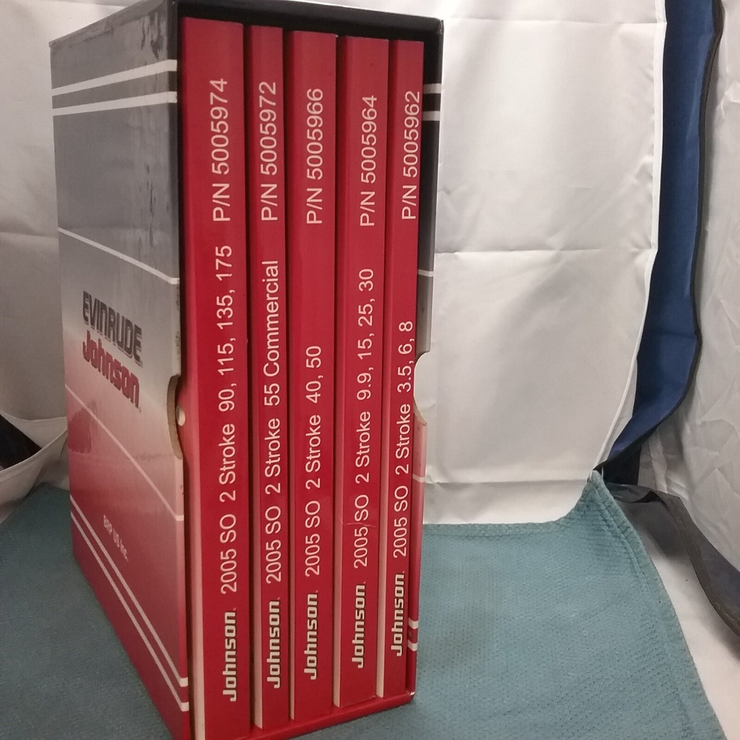 JOHNSON/EVINRUDE 5005962, 5005964, 5005966, 5005972, 5005974 SERVICE MANUAL SET