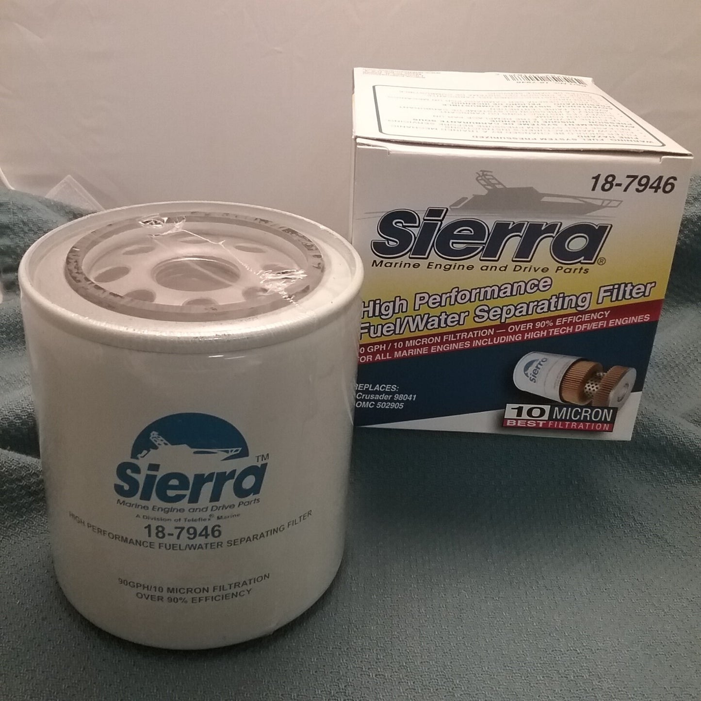 NEW SIERRA 18-7946 Fuel Water Separating Filter