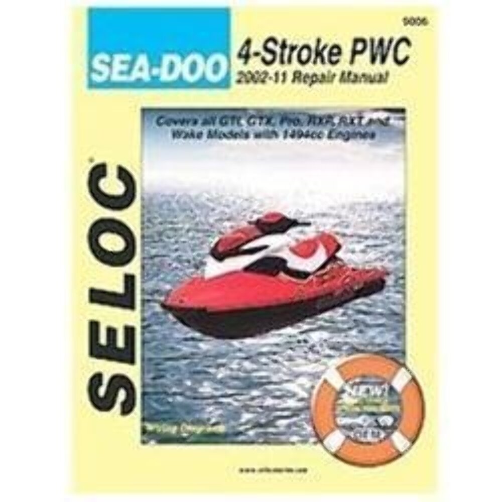 NEW SEA-DOO 9006 4-STROKE PWC REPAIR MANUAL 2002-2011 715568090065