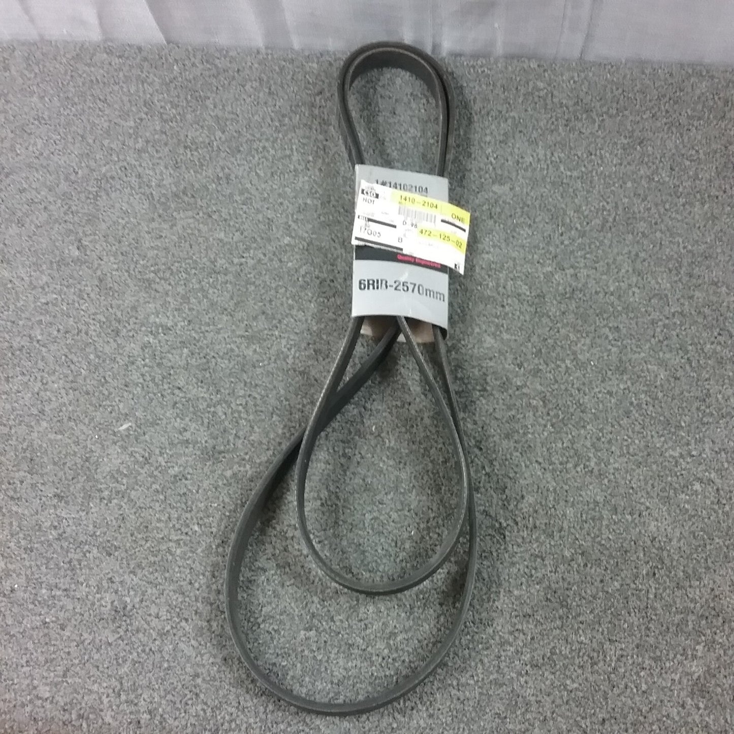 NEW GENUINE GM 14102104/6RIB-2570MM SERPENTINE BELT