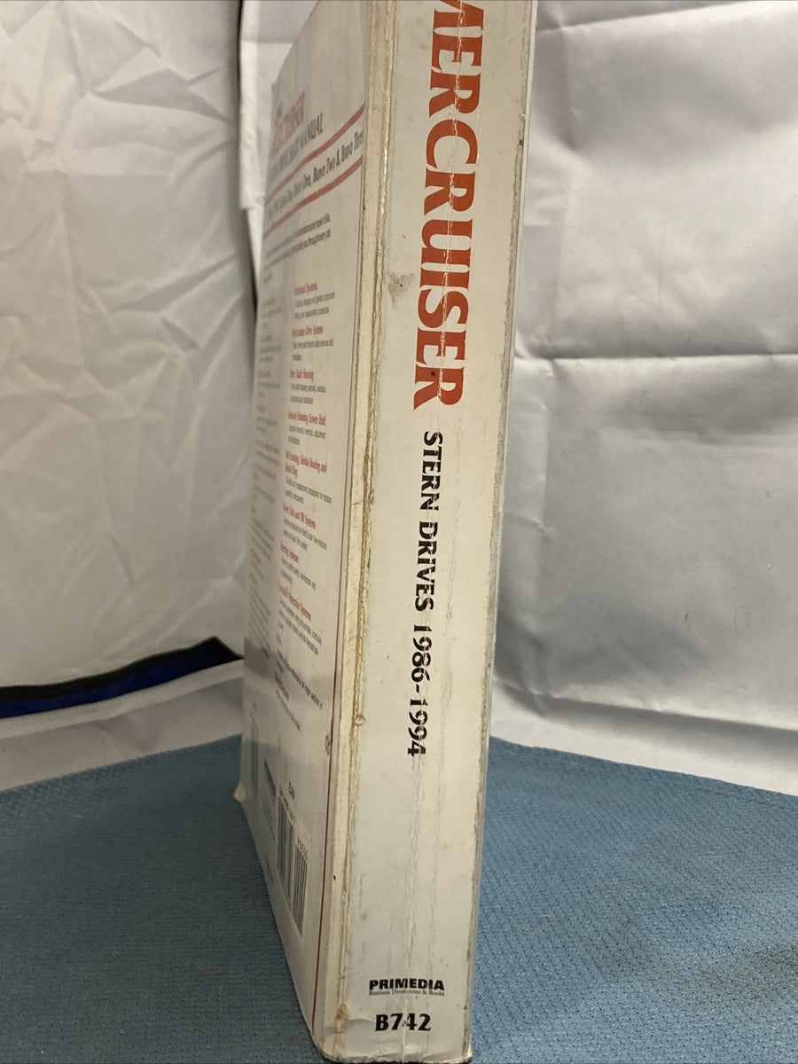 NEW CLYMER MERCRUSIER B742 STERN DRIVE SHOP MANUAL 1986-1994 024185765578