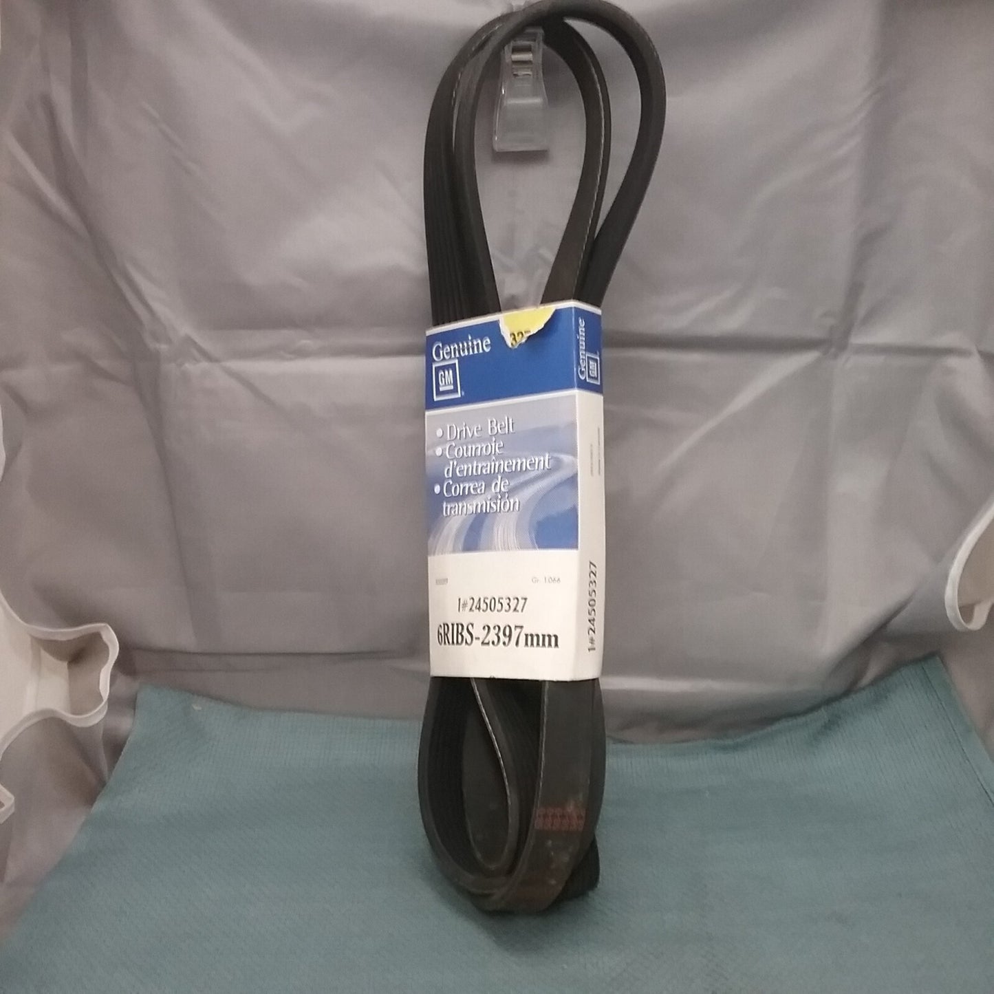 NEW GENUINE GM 24505327 SERPENTINE BELT 6RIBS-2397MM GR 1.066