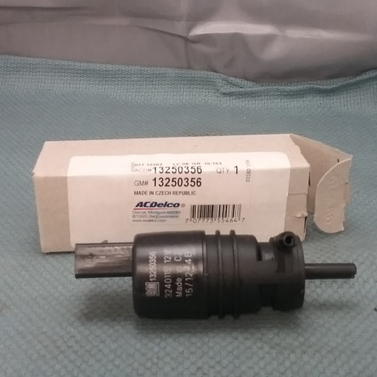 NEW ACDELCO 13250356 WINDSHIELD WASHER PUMP ASSEMBLY GM 13250356 GR 10.153