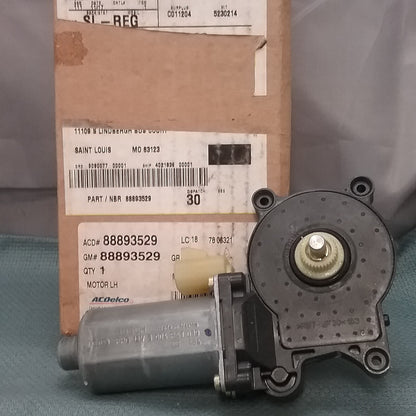 NEW ACDELCO 88893529 Motor Asm, Front Side Door Window Regulator (LH) GR 10.791