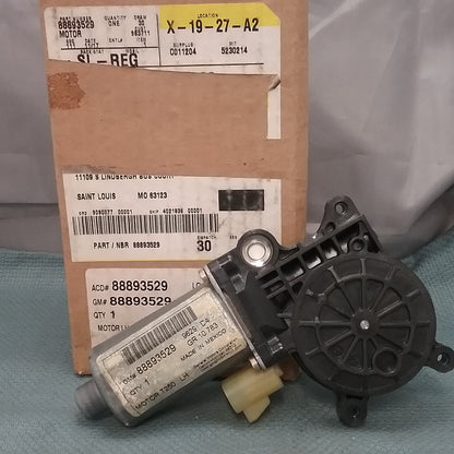 NEW ACDELCO 88893529 Motor Asm, Front Side Door Window Regulator (LH) GR 10.791