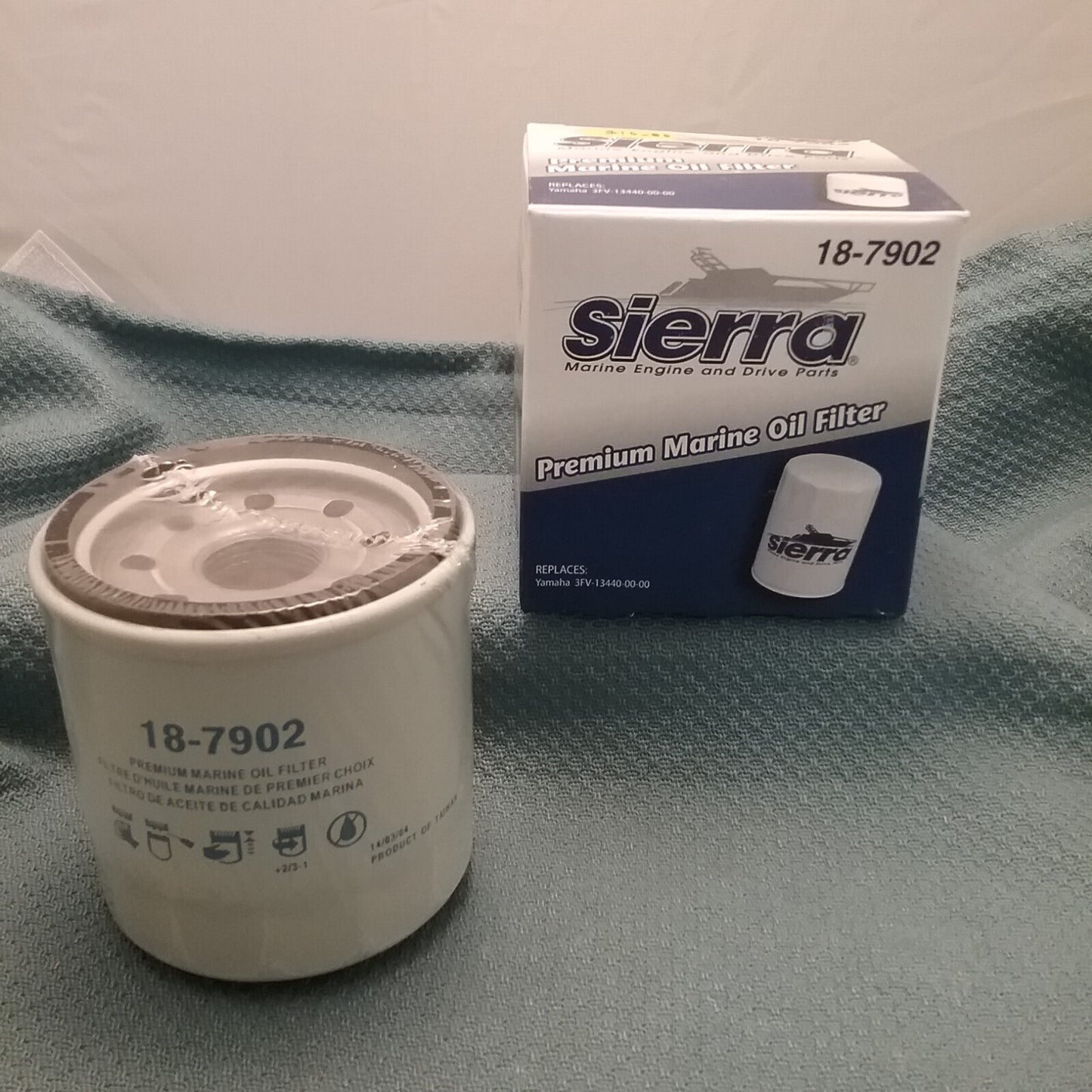 NEW SIERRA 18-7902 Marine Oil Filter